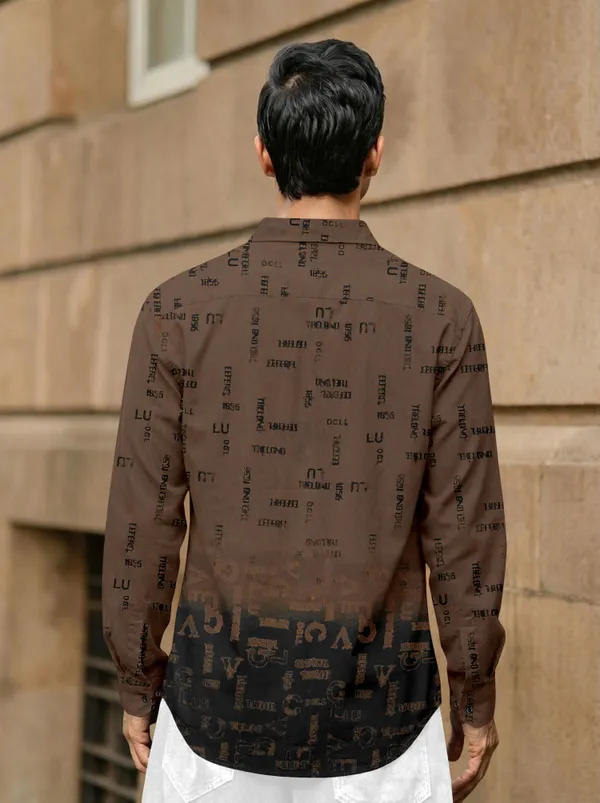 Black_And_Brown_Cotton_Blend_Printed_Full_Sleeve_Shirt_For_Men