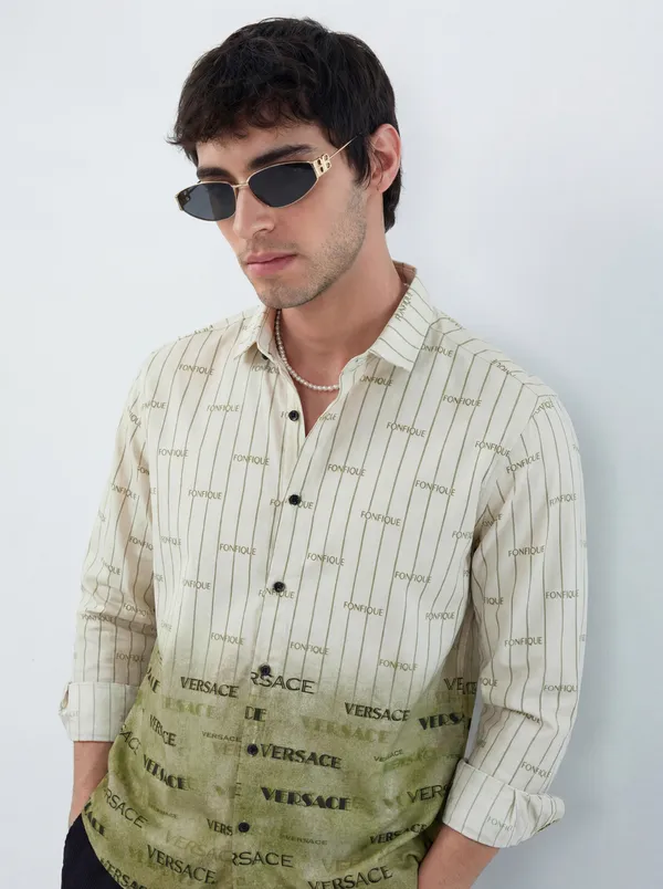 Beige_And_Green_Cotton_Casual_Printed_Full_Sleeve_Shirt_For_Men