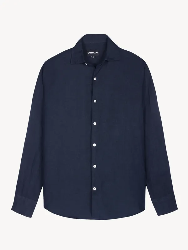 Navy_Blue_And_Dessert_Sand_Linen_Shirt__Pack_Of_2