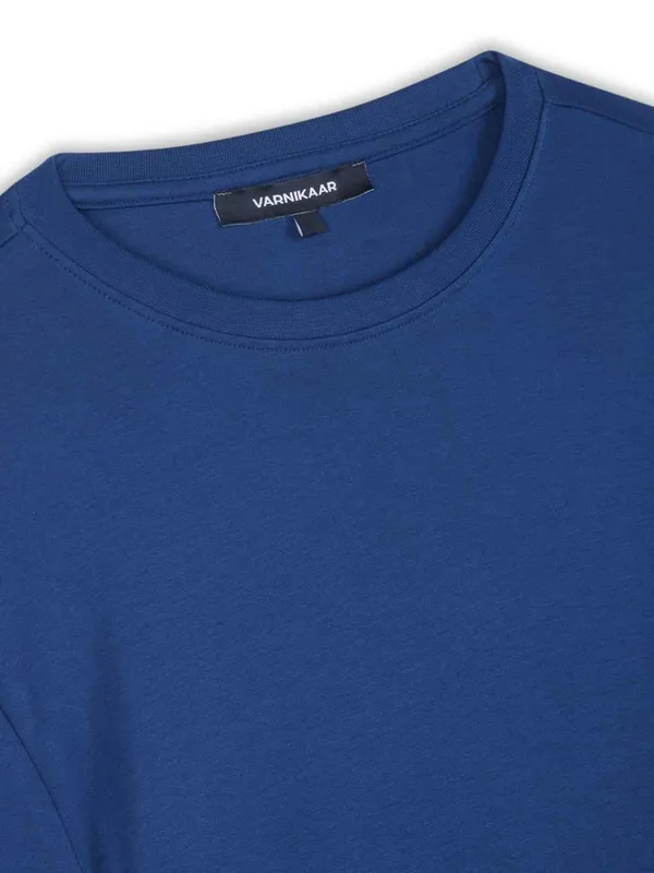 Navy_Blue_And_Blue_Cotton_T_Shirt_Pack_Of_2