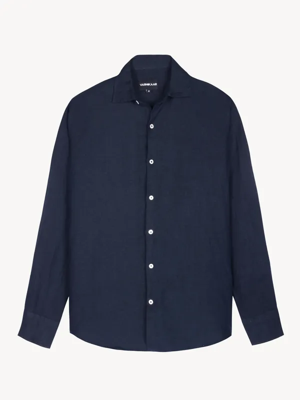 White_And_Blue_Linen_Shirt__Pack_Of_2