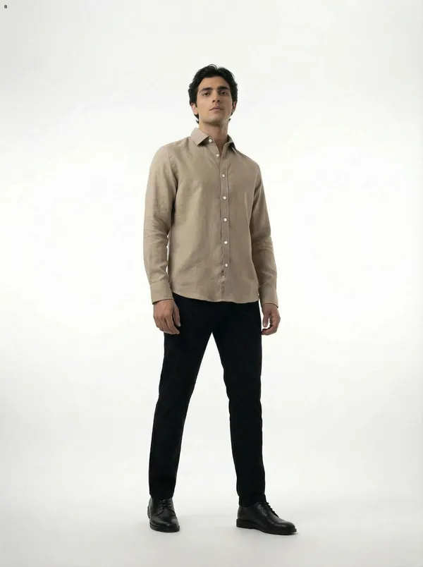 Desert_Sand_European_Linen_Shirt