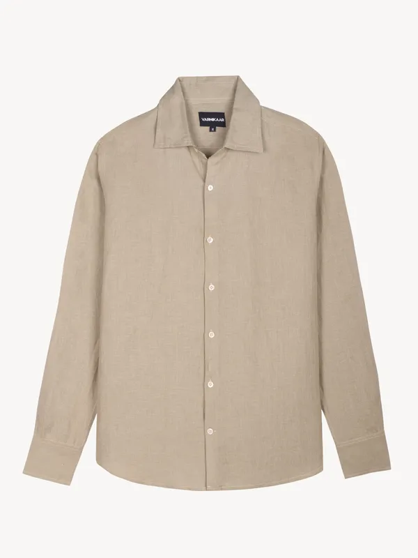 Navy_Blue_And_Dessert_Sand_Linen_Shirt__Pack_Of_2