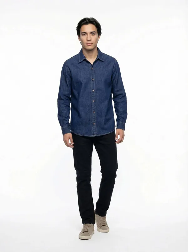 Raw_Indigo_Craft_Heavyweight_Denim_Shirt