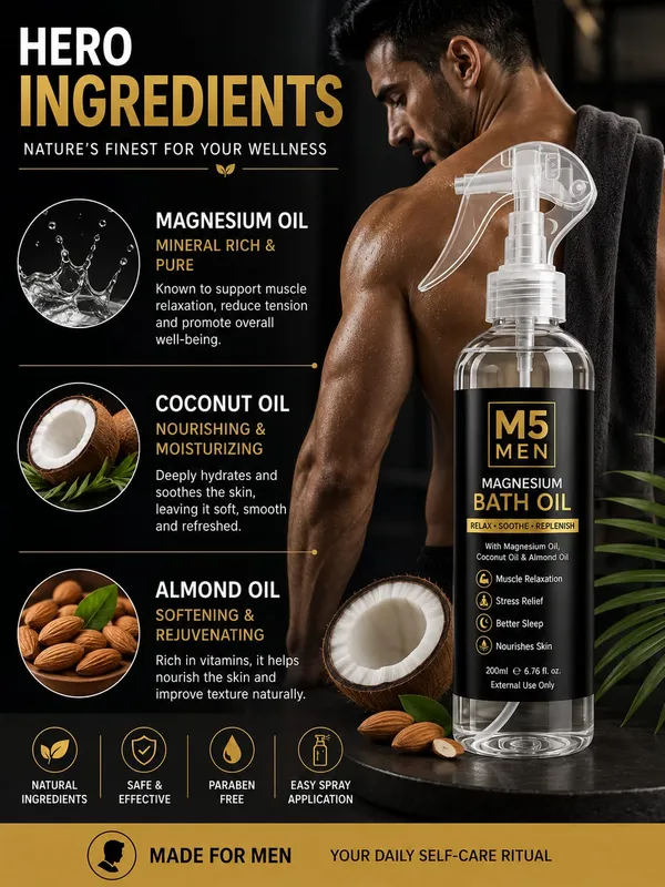 M5_MEN_Magnesium_Bath_Oil_Spray_200ml,with_|_Shower_Oil_|_Magnesium_Oil_for_Relaxation_&_Recovery,_Helps_Soothe_Tired_Muscles,_Legs_&_Feet,_Post_Workout_Body_Care,_Fast_Absorption,_Non-Greasy_Formula