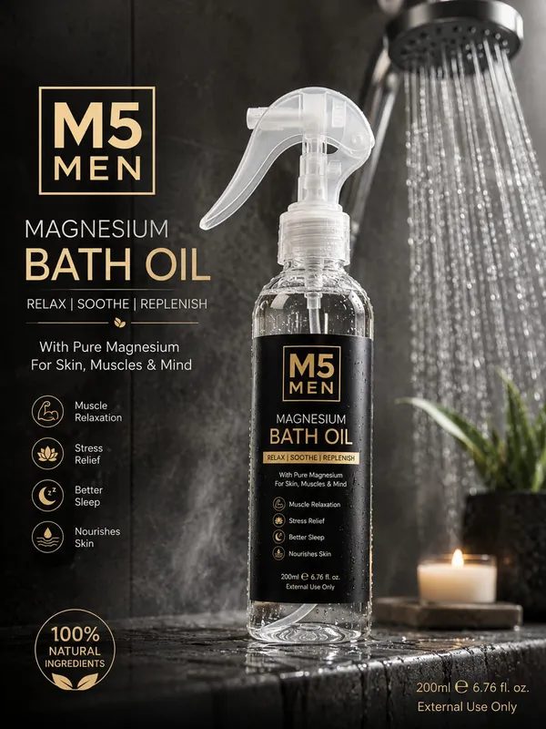 M5_MEN_Magnesium_Bath_Oil_Spray_200ml,with_|_Shower_Oil_|_Magnesium_Oil_for_Relaxation_&_Recovery,_Helps_Soothe_Tired_Muscles,_Legs_&_Feet,_Post_Workout_Body_Care,_Fast_Absorption,_Non-Greasy_Formula