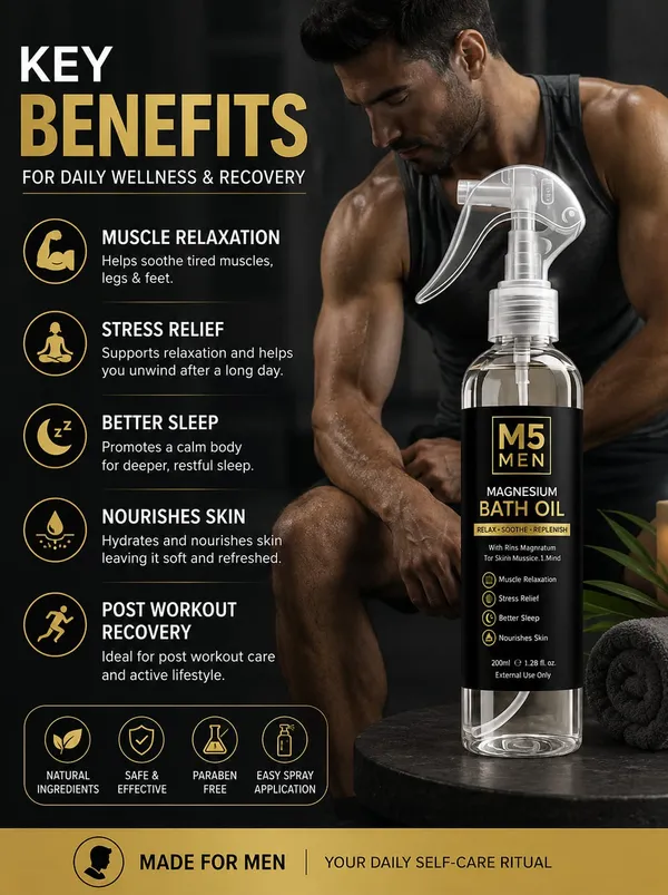M5_MEN_Magnesium_Bath_Oil_Spray_200ml,with_|_Shower_Oil_|_Magnesium_Oil_for_Relaxation_&_Recovery,_Helps_Soothe_Tired_Muscles,_Legs_&_Feet,_Post_Workout_Body_Care,_Fast_Absorption,_Non-Greasy_Formula