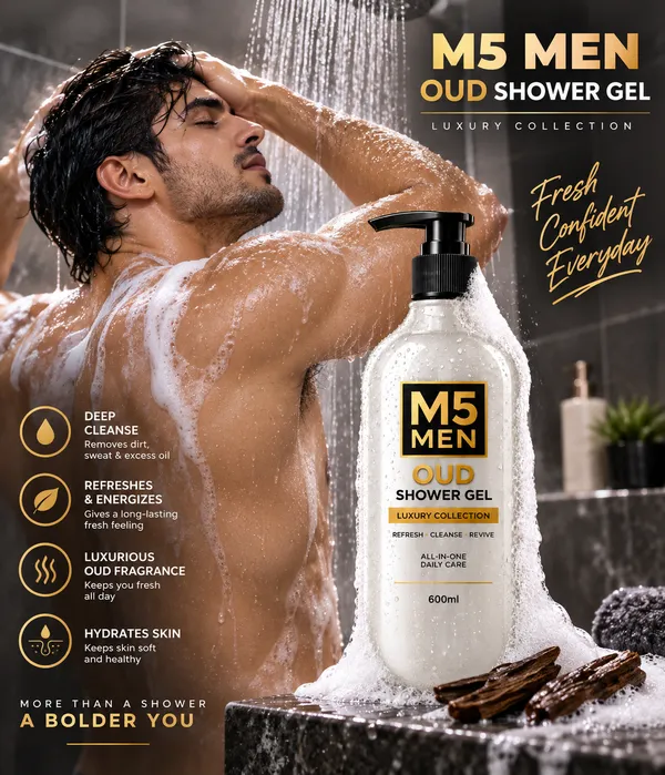 M5_MEN_Oud_Shower_Gel_for_Men_|_600_ml_|_Luxury_Collection_|_Refresh,_Cleanse_&_Revive