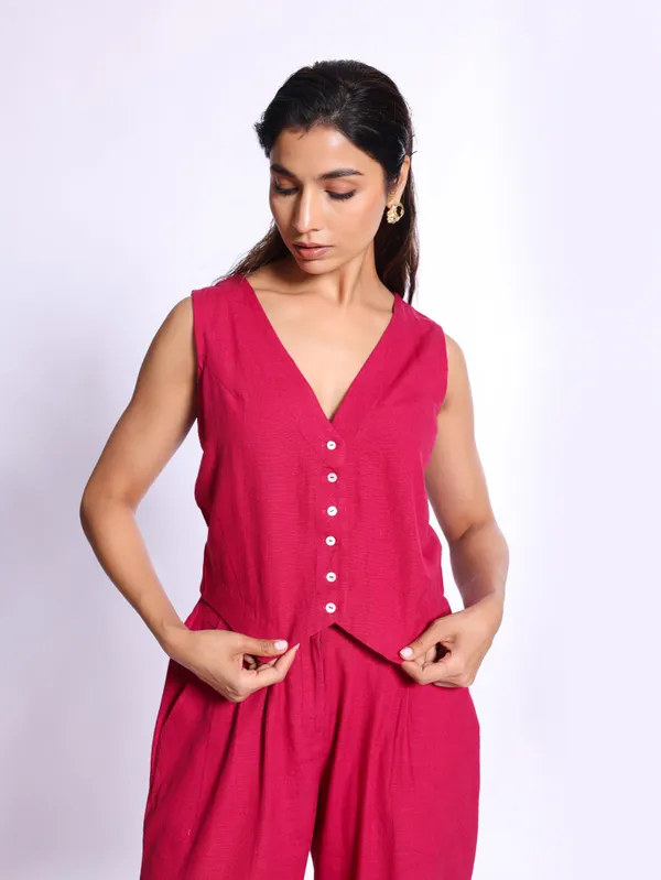 EASE_Set_(Pink)_–_Stylish_Co-Ord_Set_For_Women