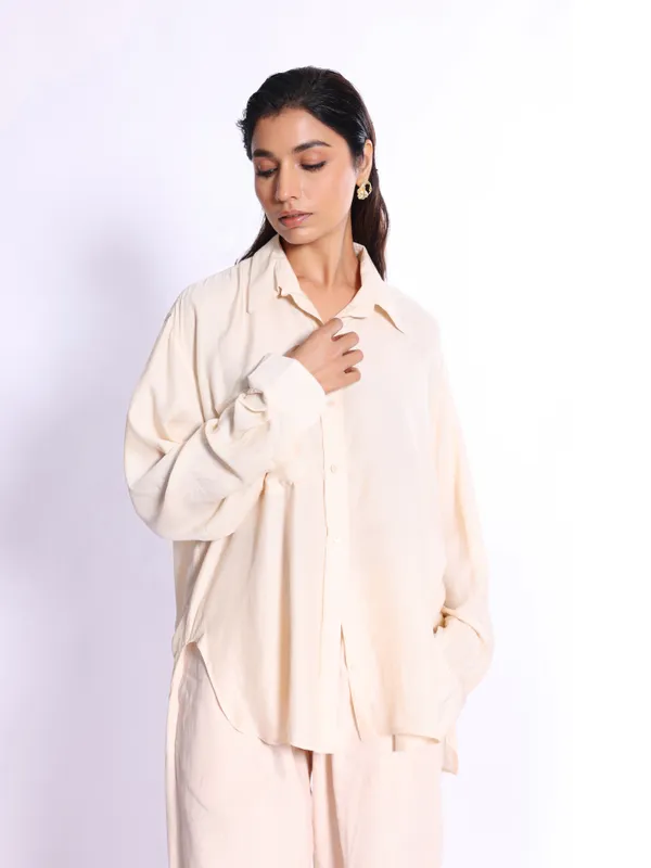 CALM_White_Shirt_–_Stylish_Casual_Wear_For_Women