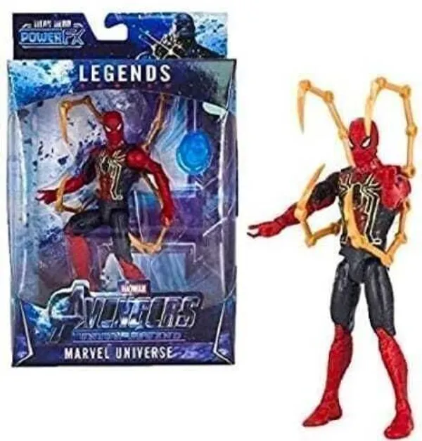 A_Magical_Hub_Spider_Man_Action_Figure_Toys_With_Weapon_And_Led_Light_Super_Heroes_Toy_Red_Pack_Of_1