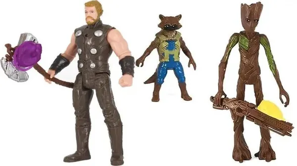 A_Magical_Hub_Combo_Pack_Of_Superheroes_Thor_Groot_And_Rocket_Best_Kids_Birthday_Gift_Pack_Of_1