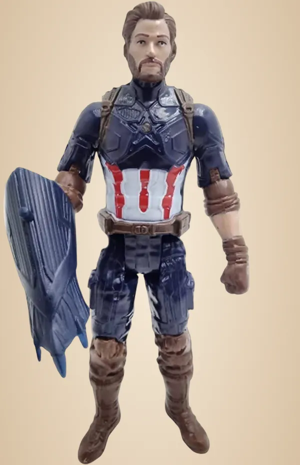 A_Magical_Hub_Captain_America_Action_Figure_Toy_Set_Kids_Action_Series_Figures_Pack_Of_1