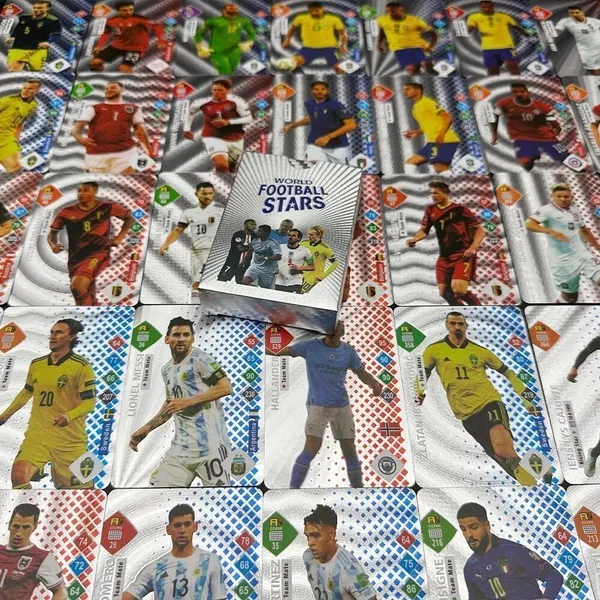 A_Magical_Hub_Champions_League_Football_Collector_Cards_55_Pcs_Unofficial_Trading_Card_Game_Football_Silver_Pack_Of_2