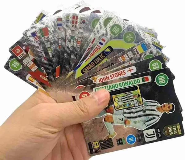 A_Magical_Hub_Champions_League_Football_Collector_Cards_55_Pcs_Unofficial_Trading_Card_Game_Football_Silver_Pack_Of_2