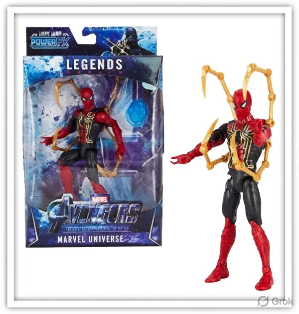 A_Magical_Hub_Spider_Man_Action_Figure_Toys_With_Weapon_And_Led_Light_Super_Heroes_Toy_Red_Pack_Of_1