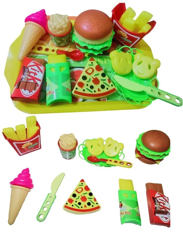 A_Magical_Hub_Play_Food_Realistic_Fast_Food_Toy_For_Kids,__18_Pcs_Play_Fast_Food_Set_Pack_Of_1