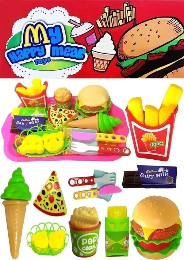 A_Magical_Hub_Play_Food_Realistic_Fast_Food_Toy_For_Kids,__18_Pcs_Play_Fast_Food_Set_Pack_Of_1