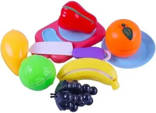A_Magical_Hub_8_Pcs_Fruits_Play_Toy_Set_With_Pan,_Pretend_Play_Food_Cooking_Toy_For_Kids_Pack_Of_1
