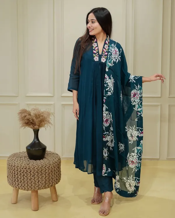 Rama_Chinnon_Embroidered_Kurti_With_Pant_&_Dupatta_For_Women