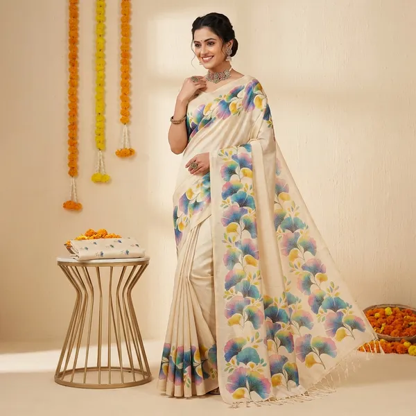 Cream_Erode_Cotton_Silk_Digital_Print_With_Latkan_Work_Saree_For_Women
