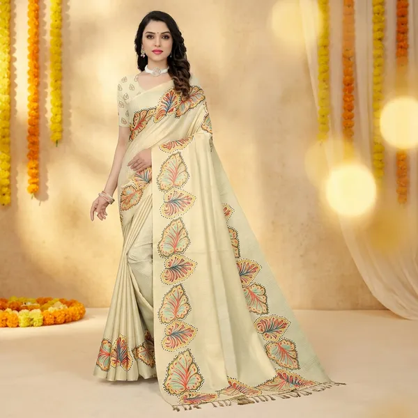 Cream_Erode_Cotton_Silk_Digital_Print_With_Latkan_Work_Saree_For_Women