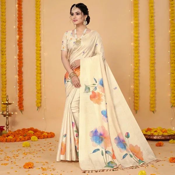 Cream_Erode_Cotton_Silk_Digital_Print_With_Latkan_Work_Saree_For_Women