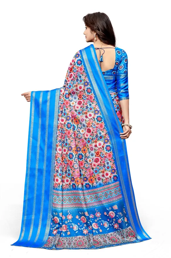 Blue_Aura_Cotton_Silk_Digital_Print_With_Latkan_Work_Saree_For_Women