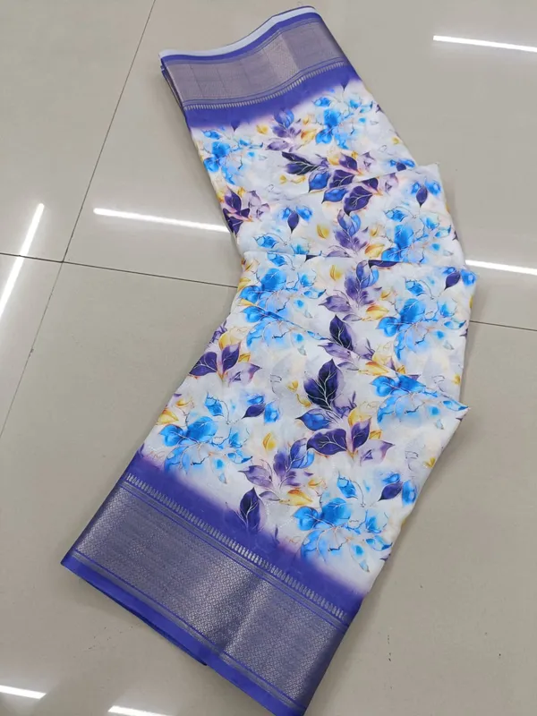 Blue_Aura_Cotton_Silk_Digital_Print_With_Latkan_Work_Saree_For_Women