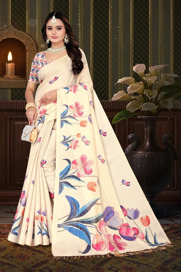 Cream_Erode_Cotton_Silk_Digital_Print_With_Latkan_Work_Saree_For_Women