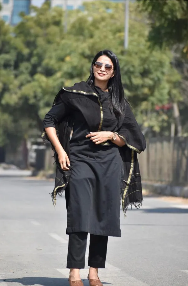 Black_70%_Cotton_And_30%_Rayon_Co-Ord_Set_For_Women