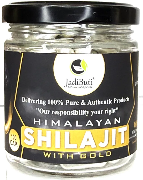 Himalayan_Shilajit_With_Gold_Capsule_With_Shilajit,_Swarna_Bhasma_(Gold_Dust)