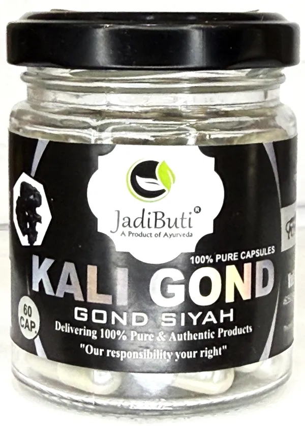 Kali_Gond_Capsule(Gond_Siya)_With_Pure_Gond_Siya_(Black_Gum)_Extract