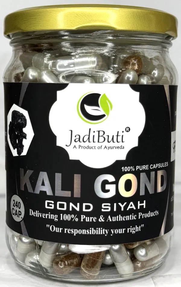 Kali_Gond_Capsule(Gond_Siya)_With_Pure_Gond_Siya_(Black_Gum)_Extract