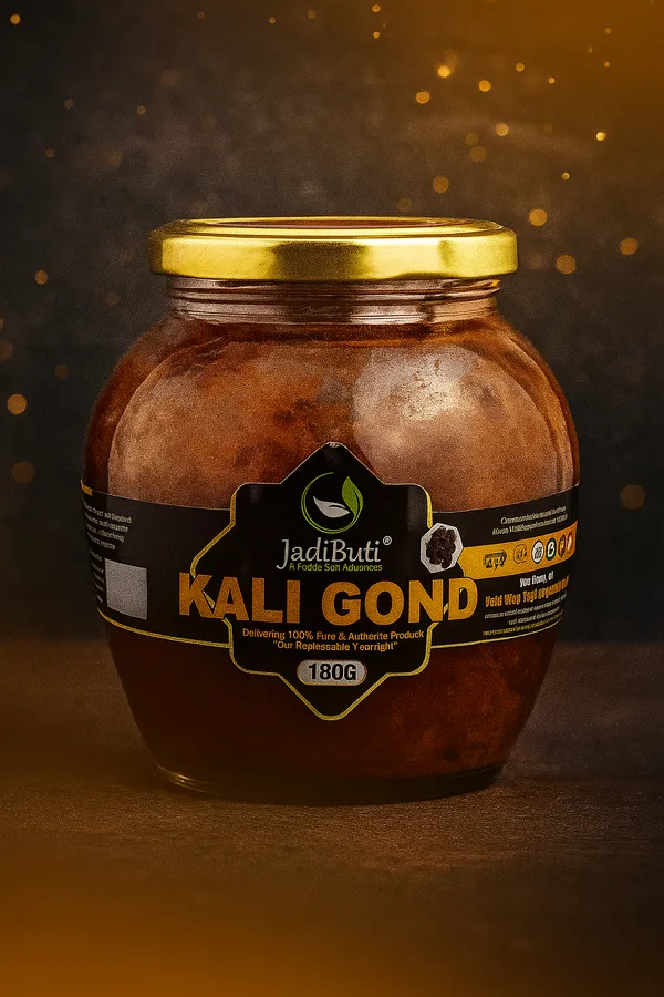 Kali_Gond_With_Pure_Ebony/Black_Spruce_Gum_(Gond_Siya)