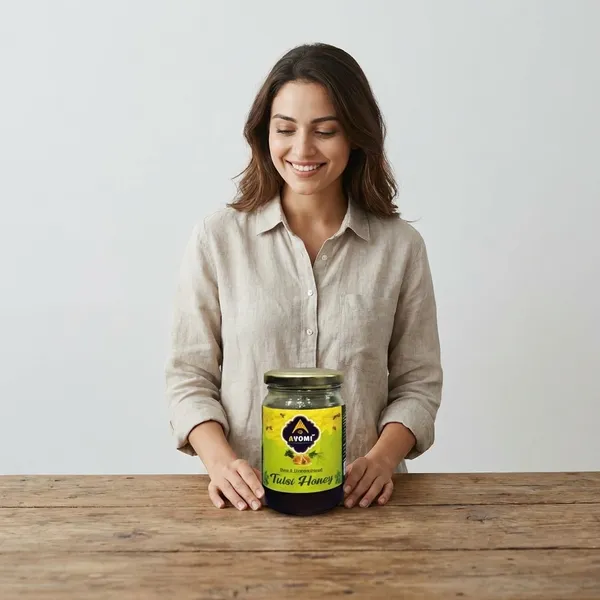 Ayomi_Raw_And_Unprocessed_Tulsi_Honey