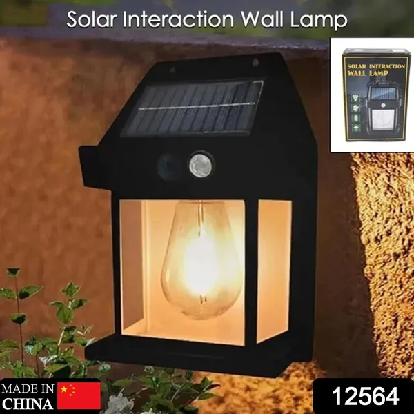 Solar_Interaction_Wall_Lamp_With_Motion_Sensor__Black_Outdoor_Led_Light