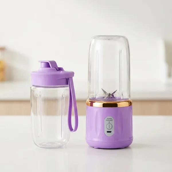 Small_Portable_Juicer__MultiFunction_Blender_With_400Ml_Capacity_Purple