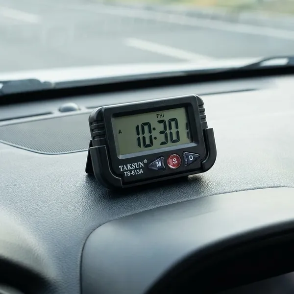 Taksun_Quartz_Timer_Ts613A__Digital_Stopwatch_With_Bell_Alarm_Time_&_Date_Display