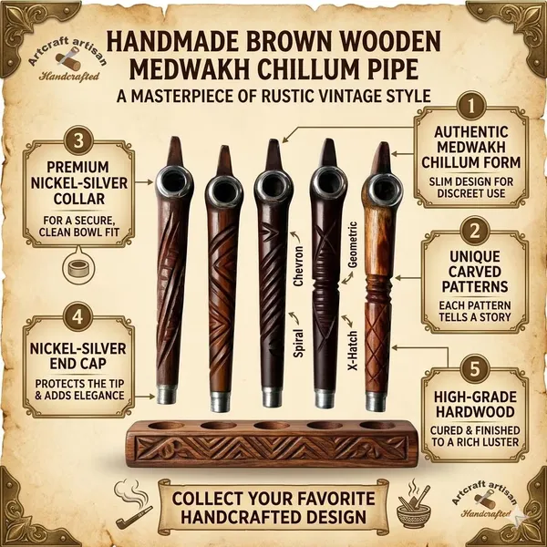 Brown_Wooden_craft_decor_Pipe_|_Handmade_Wooden_craft_Pipe