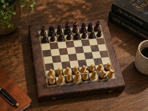 Leather_Magnetic_Chess_Board_Set