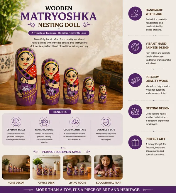 Wooden_Indian_Lady_Doll_5_in_1_Set