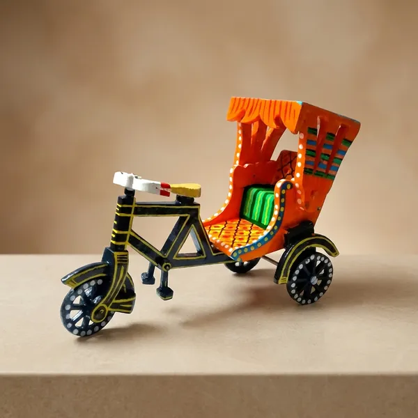 Orange_And_Black_Handcrafted_Miniature_Indian_Auto_Rickshaw_Showpiece