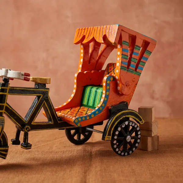 Orange_And_Black_Handcrafted_Miniature_Indian_Auto_Rickshaw_Showpiece