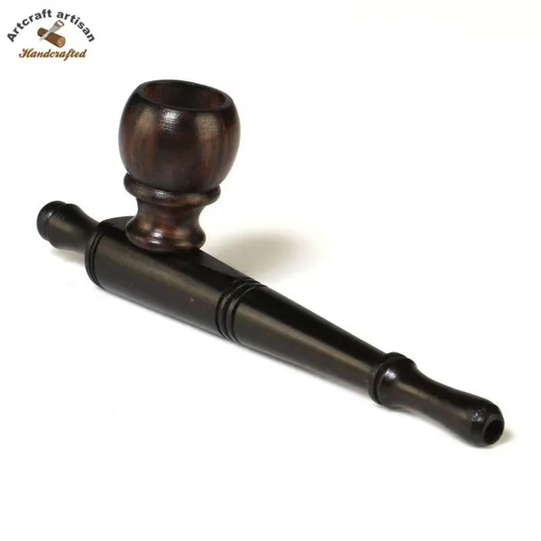 Black_Wooden_Craft_Pipe_5_Inch_|_Handmade_craft_Pipe_|_Classic_Tobacco_Pipe_|_Vintage_Black_Smoking_Accessory