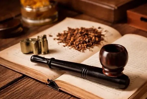Black_Wooden_Craft_Pipe_5_Inch_|_Handmade_decor_Pipe
