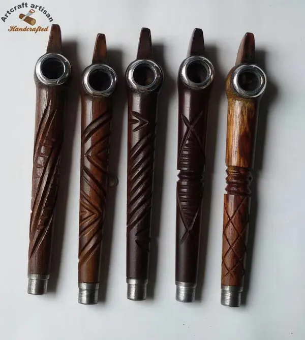 Brown_Wooden_craft_decor_Pipe_|_Handmade_Wooden_craft_Pipe