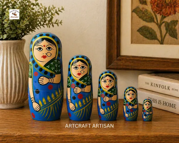 Wooden_Blue_Painted_Indian_Lady_Doll