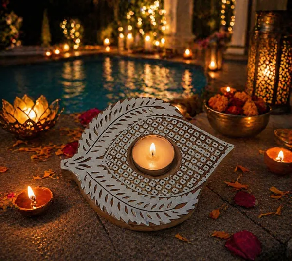 Hand_Carved_Wooden_Diya_Candle_Holder_|_Traditional_Tealight_Holder_|_Handmade_Diwali_Decor_|_Rustic_Wooden_Diya_Stand_|_Boho_Home_Decor_Gift