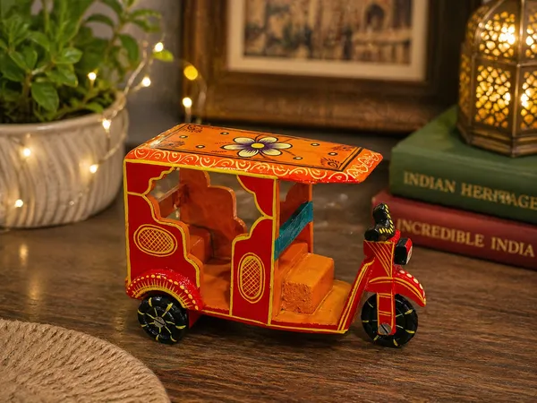 Handcrafted_Wooden_Indian_Auto_Rickshaw_Miniature_|_Handpainted_Toto_Model_|_Vintage_Tuk_Tuk_Decor_|_Indian_Souvenir_|_Desk_&_Home_Decor_Gift